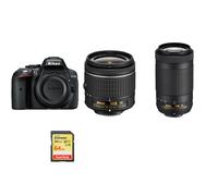 NIKON D5300+AF-P 18-55MM+AF-P 70-300MM F4.5-6.3+SanDisk Extreme 64G SD