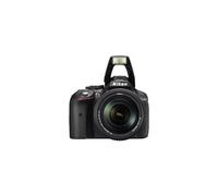 Nikon D5300 - Cámara réflex Digital de 24.2 MP (Pantalla 3.2", estabilizador óptico, vídeo Full HD), Negro - Kit con Objetivo AF-S DX 18-105mm VR [Importado]
