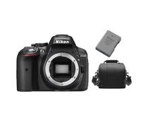 NIKON D5300 Cuerpo Negro + Batería EN-EL14A + Bolsa para cámara