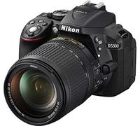 Nikon D5300 Kit con objetivo AF-P 18-55mm VR - Cámara réflex digital de 24.2 Mp (pantalla 3.2", estabilizador óptico, grabación de vídeo Full HD), color negro - [Versión europea]