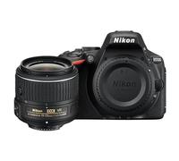 Nikon D5500 + AF-S DX 18-55mm VR II Nikkor F3.5-5.6 G nuevo