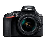 Nikon D5600 24.7MP Negra + 18-55 AF-P VR Versión Asiática