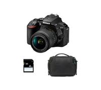 NIKON D5600 + AF-P DX 18-55mm 3,5-5,6G VR GARANTÍA 3 años + Bolsa + SD 4Go