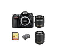 NIKON D7200+AF-P 18-55mm+AF-S 55-200MM+SanDisk Extreme 64G SD+EN-EL15B
