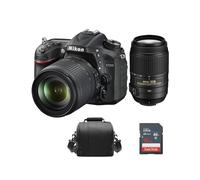 Nikon D7200 +Af-S 18-105Mm F3.5-5.6G Ed+Af-S 55-300Mm+Bolsa+Tarjeta Sd 16Gb