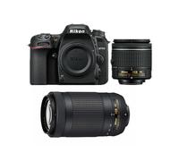 Nikon D7500 +Af-P 18-55Mm F3.5-5.6G Vr+Af-P 70-300Mm F4.5-6.3 Ed Vr Dx