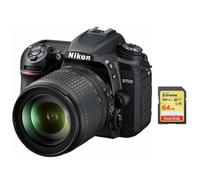 NIKON D7500+AF-S 18-105MM F3.5-5.6G ED VR+tarjeta SD SanDisk Extreme 64G