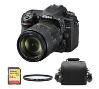 Nikon D7500+Af-S 18-300Mm F3.5-6.3G Ed Vr Dx+tarjeta 64Gb+bols filtro 67Mm