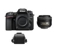NIKON D7500 + AF-S 35MM F1.8G DX + bolsa de cámara