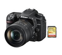 NIKON D7500+AF-S DX 16-80MM F2.8-4E ED VR +Tarjeta SD SanDisk Extreme 64G