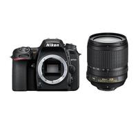 Nikkon D7500 - Cámara réflex Digital de 20.9 MP (Pantalla LCD 3.2", 4K/UHD, SnapBridge, Bluetooth, WiFi), Color Negro - Kit con Objetivo AF-S DX 18-105 mm f/3.5-5.6G ED VR