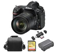 Nikon D850 Af-S 24-120Mm F4G Ed Vr+64Gb Sdcard+Bolsa+Batería+Lector Tarjeta