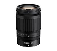 Objetivo Nikon NIKKOR Z 24-200mm f/4-6.3 VR autoenfoque recubrimiento ARNEO bayoneta Z