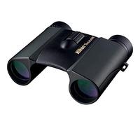 Nikon Trailblazer 8 x 25 ATB 8218 - Prismáticos Negros Impermeables, a Prueba de Niebla, diseño de Doble bisagra, compactos, Armadura de Goma Negra, Lentes recubiertas con Multicapa