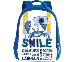 Nikon W100 Coolpix Mochila Azul