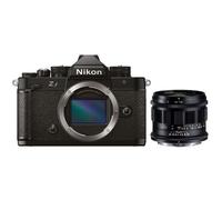 Nikon Z f + Voigtländer Nokton asférico 40 mm f/1,2 Negro