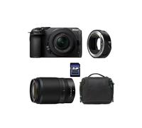 NIKON Z30 + Z 16-50 + Z 50-250 + Bolsa + Tarjeta SD 8 Go + Adaptador FTZ II