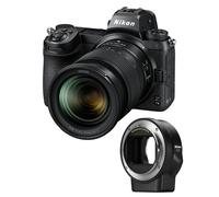 Nikon Z7 II + Nikkor Z 24-70 mm f/4.0 S + adaptador de montura FTZ nuevo