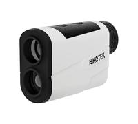 NIKOTEK Buscador de rango de golf con pendiente, 1000 m/1093 yardas recargable, bloqueo de bandera, medición de escaneo para golfistas, funda de transporte