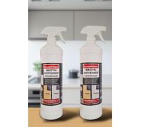 Nikotinentferner Cleanprince 2 x 1 Litro, Limpiador Especial, Con Pulverizador