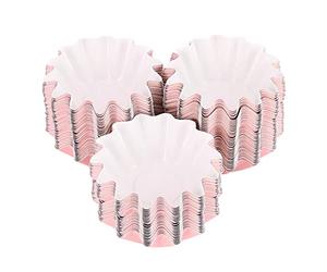 Nikou 100 moldes para magdalenas en forma de er, moldes para hornear pasteles, decoración de fiesta de cumpleaños, forros para cupcakes, 4,5 cm de diámetro