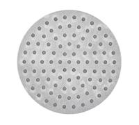 Nikou 2 pantallas de disco reutilizables, 1,2 mm de grosor, acero inoxidable 304 de doble capa para cesta de portafiltro, 58,5 mm, malla de filtro de café