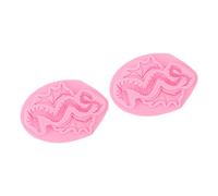 Nikou 2 piezas de silicona para fondant, apto para alimentos, sin olor, decoración de tartas suave para proyectos de manualidades, tipo 7, ideal para fondant y moldear azúcar