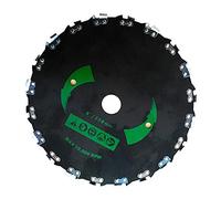 Nikou 20 dientes cuchillo de mantillo desbrozadora hoja velocidad máxima 10000 rpm recortadora cortacésped hoja de repuesto hoja de sierra circular accesorio