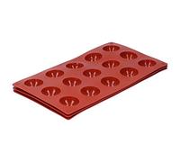 Nikou 3 piezas de pastel de silicona hemisférica de 15 agujeros, utensilios para hornear de grado alimenticio, mousse, herramienta de horneado DIY