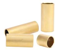 Nikou 4 barras deslizantes de latón para guitarra eléctrica, color latón