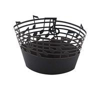 Nikou 50 envoltorios de papel para cupcakes, notas musicales ahuecadas para decoración de bodas, fiestas de cumpleaños, color negro
