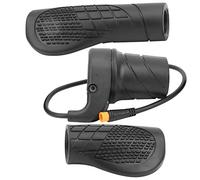 Nikou Acelerador de Medio Giro - Acelerador de Medio Giro Antideslizante para Bicicleta eléctrica Bicicleta de montaña Pieza modificada Junta Impermeable 20x