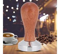 Nikou Acero inoxidable manual de café en polvo con mango de madera, 49 mm, accories de cocina, martillo de café, suministros de café