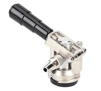 Nikou Acoplador de barril de cerveza de acero inoxidable tipo D, equipo dispensador de barril con válvula reductora de Prure, acoplador de grifo de barril, suministros de elaboración de cerveza