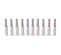 Destornillador Porta-puntas - 10Pcs destornillador magnético Extensión del sostenedor del zócalo Broca de 1/4" Herramientas eléctricas Hex