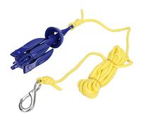 Nikou Ancla para Barco - Accesorio para Kit de Hebilla de Cuerda de Ancla de Kayak de Canoa Inflable Plegable de Aluminio portátil