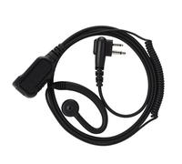 NIKOU Auricular Tipo Gancho para la Oreja Auriculares M Cabeza con botón PPT Apto para GP2000GP2100