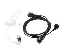 NIKOU Auriculares de Tubo acústico Auriculares de2Pines con Orejeras para Walkie Talkies cls1110cp200cls1110