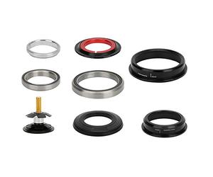 Nikou Bicicleta Tenedor Rodamiento - CNC ZS44/ZS56 Aleación de Aluminio Bicicleta de Doble propósito con Forma cónica Externa Cojinete Resistente a la corrosión para Bicicleta