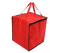 Nikou Bolsa aislante multitamaño, bolsa de entrega de alimentos, de tela no tejida, bolsa aislante portátil con papel de aluminio, 40 x 40 x 45 cm, calentador de alimentos para pizza y catering