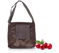 Nikou Bolsa de Recolección de Frutas, Bolsa de Caza de Hongos de Malla, Bolsas de Recolección de Gran Capacidad, Bolsas de Forraje Plegable