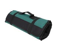 Nikou Bolsa para cuchillos de chef con 20 ranuras, soportes y protectores multifuncionales, bolsa de almacenamiento para el hogar, cocina, viajes, camping, color verde, multicolor