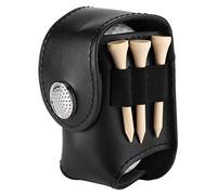 Nikou Bolsa for Pelotas de Golf, Clip for el Titular de la Pelota de Golf Bolsas for Tees Golf Bolsas Bolsas de Utilidad for Juego de trastos de Golf con Camisetas en Forma de Bolas (Color : Black)
