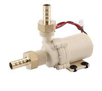 Nikou Bomba de agua solar DC 12 V, bomba de circulación de agua caliente/refrigerante, bomba de agua sumergible, bomba de agua anfibia, bomba de agua sin escobillas, 8 L/min, altura máxima de