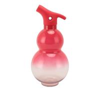 Nikou Botella de agua de calabaza, PET de gran capacidad, portátil, para deportes y viajes, color rojo degradado, ideal para juegos de rol, capacidad de 1,5 L