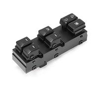 Nikou Botón del interruptor del elevalunas eléctrico delantero izquierdo compatible con Kia Sportage 2011-2016 93570-3W450