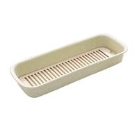 Nikou Cabeza de vajilla Multi Funchware Bandeja para la bandeja de la bandeja de la horquilla Organizador