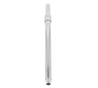 Nikou Cabezal de ducha de lluvia de montaje en techo de 27.6 pulgadas, brazo de extensión ajustable, brazo de ducha de acero inoxidable, extensor de cabezal de ducha para una mejor experiencia de