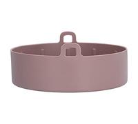 Nikou Cesta de silicona reutilizable para freidora eléctrica, 19 cm, bandeja de cocina para hornear, bandeja de silicona para freidoras y cocina