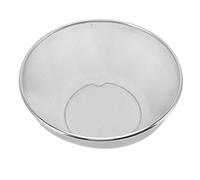 Nikou Colador de acero inoxidable, 24 cm de diámetro, drenaje rápido, material seguro de grado alimenticio, pantalla de malla para la cocina del hogar, ensaladera, limpiador de arroz, cesta de frutas